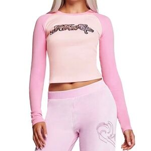 I.AM.GIA, Size XXS, Pink Long-Sleeve (SOLD OUT ONLINE)